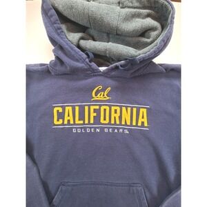 Champion‎ Cal California Golden Bears Hoodie Mens Large Navy Blue Football NCAA